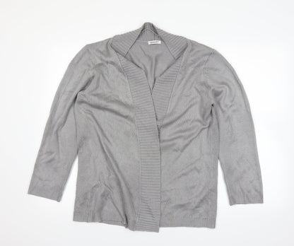 Damart Womens Grey   Cardigan Jumper Size 14