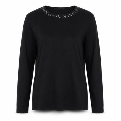 Bonmarché Womens Black Pullover Jumper Size S