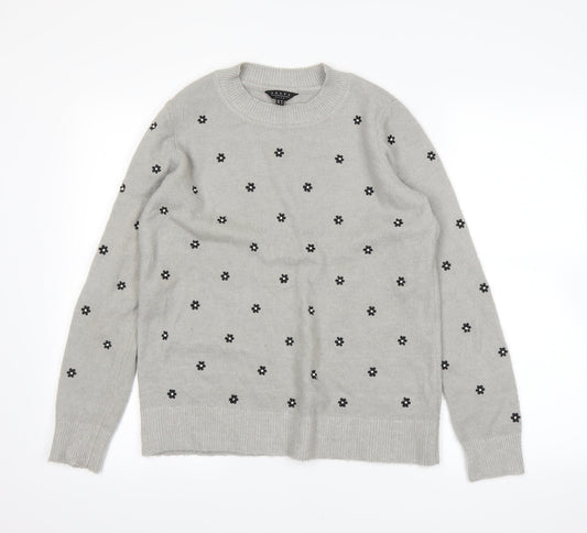 amara Womens Grey   Pullover Jumper Size 12