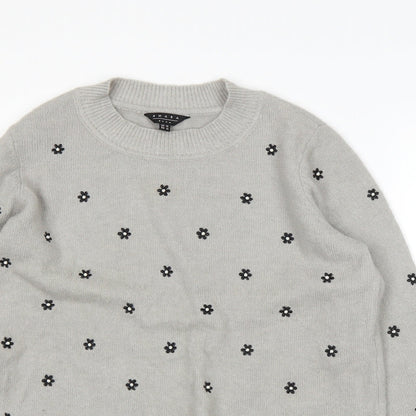 amara Womens Grey   Pullover Jumper Size 12