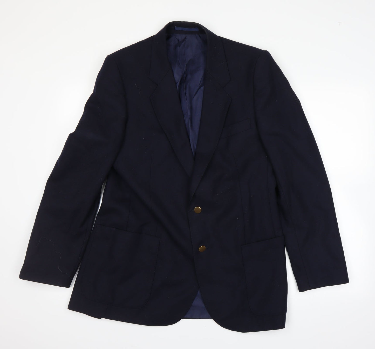 hepsworth Mens Blue   Jacket Suit Jacket Size 38