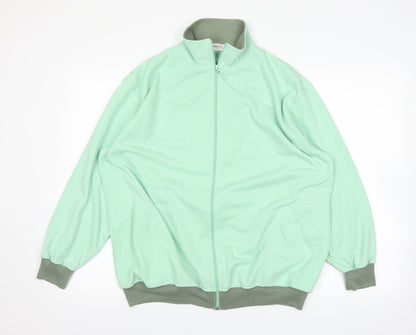 Fabrizio Womens Green   Full Zip Jumper Size M