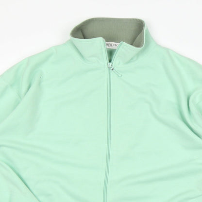 Fabrizio Womens Green   Full Zip Jumper Size M