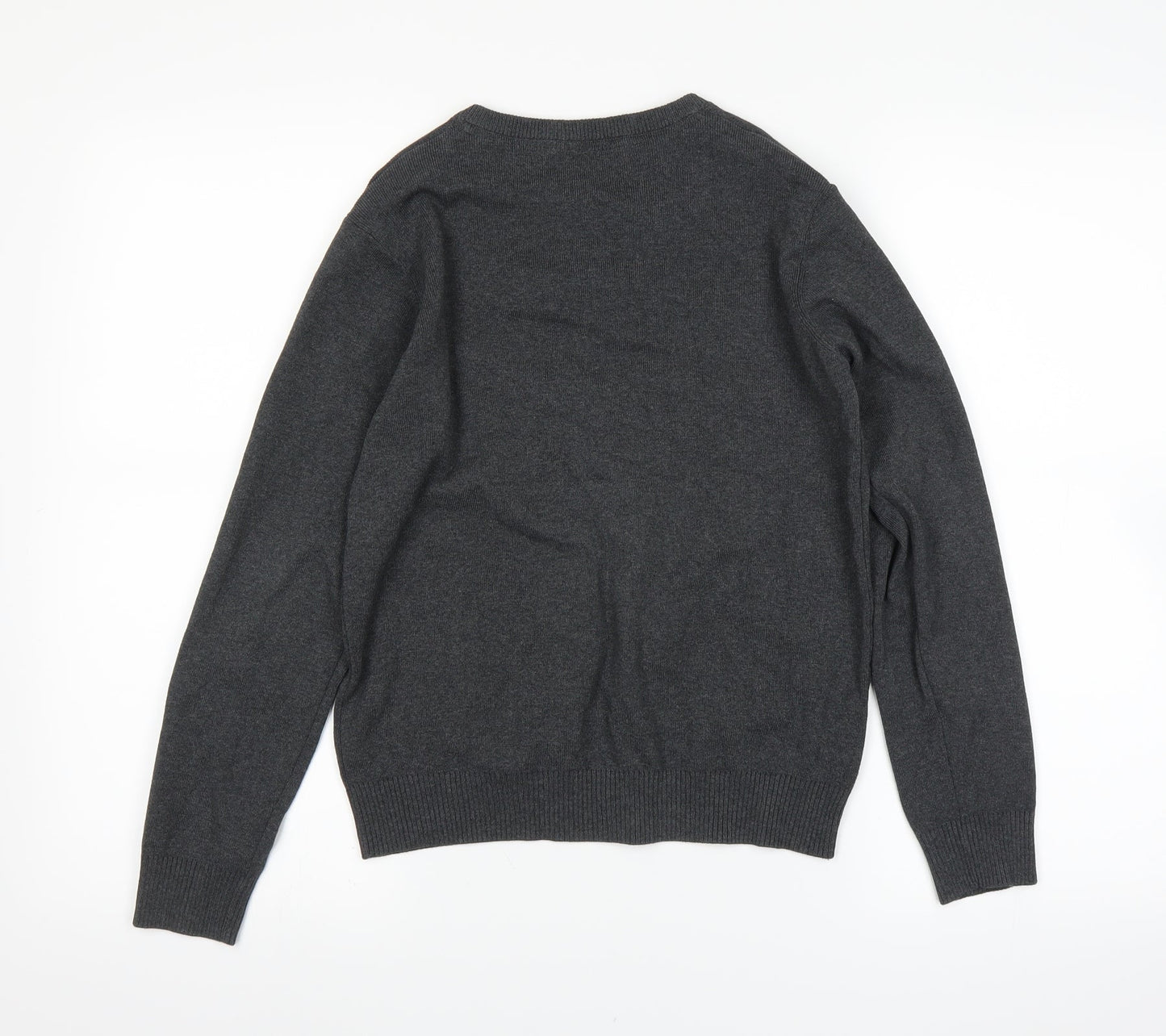 Marks and Spencer Girls Grey   Pullover Jumper Size 13 Years
