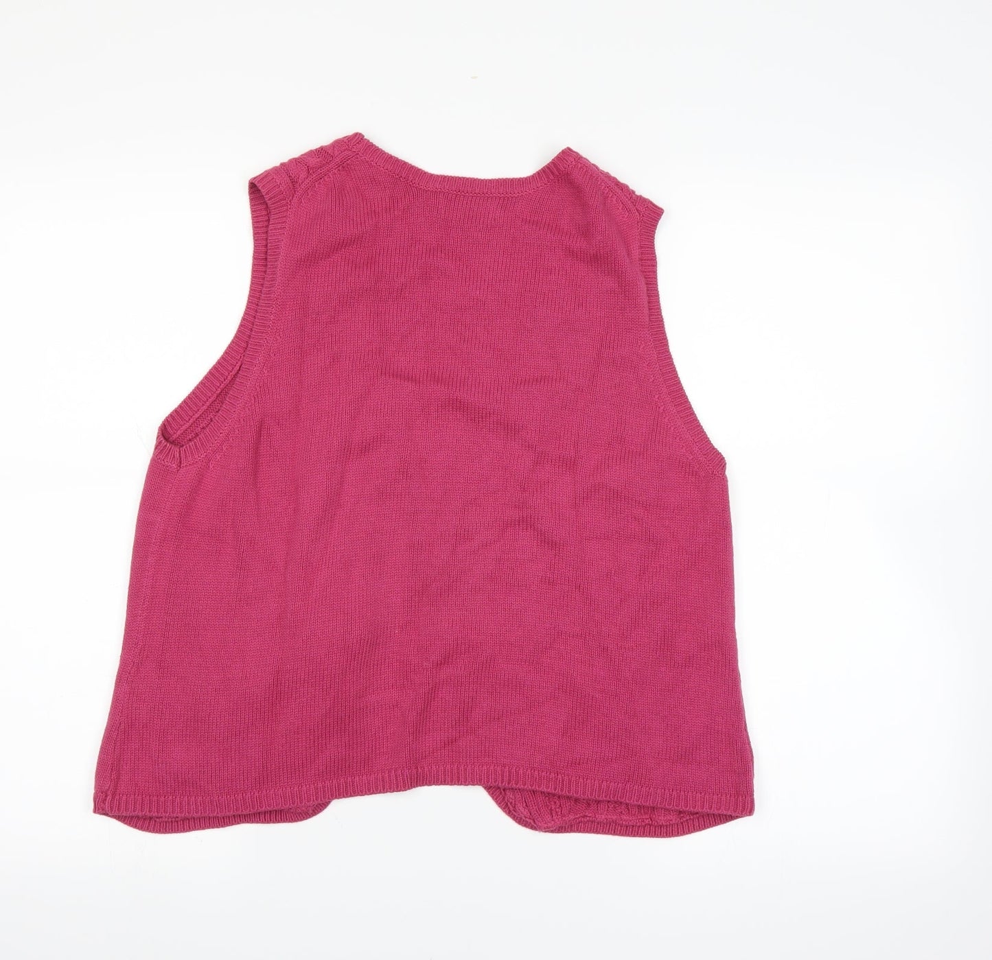 VanHeusen Womens Pink   Cardigan Jumper Size M
