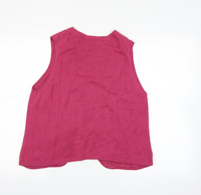 VanHeusen Womens Pink   Cardigan Jumper Size M