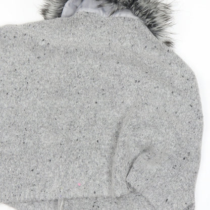 Primark Girls Grey   Jacket  Size 7-8 Years