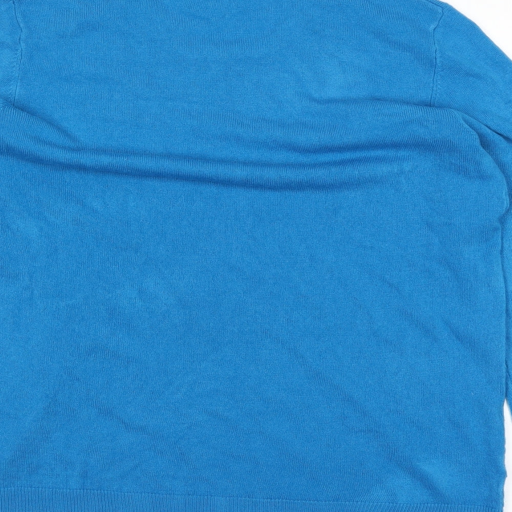 Preworn Mens Blue    T-Shirt Size L