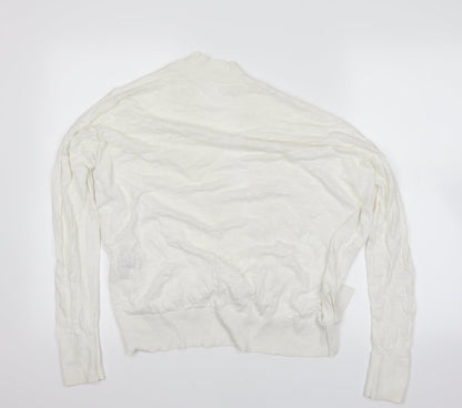 Gap Womens White   Cardigan Jumper Size S