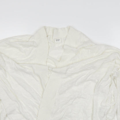 Gap Womens White   Cardigan Jumper Size S