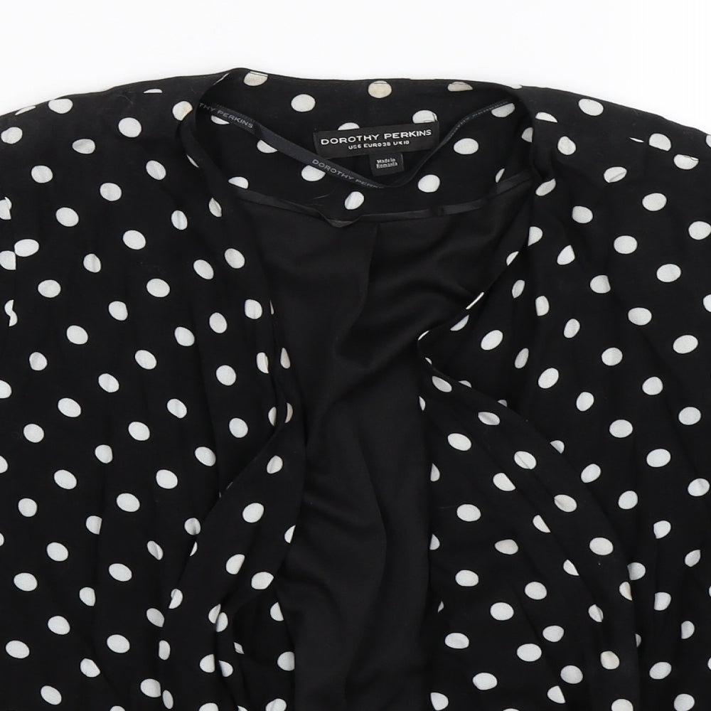 Womens UK Size 10 Dorothy Perkins Black Jacket