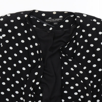 Womens UK Size 10 Dorothy Perkins Black Jacket