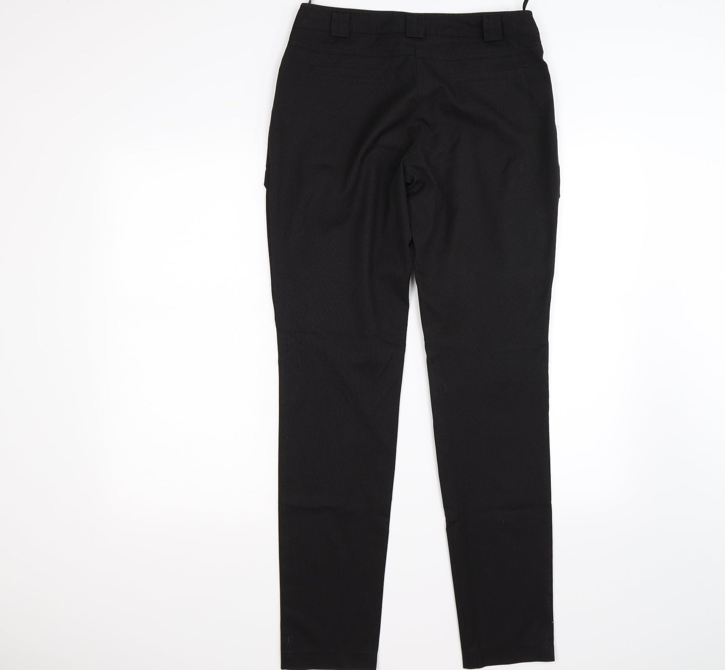 mare sole Womens Black Striped  Trousers  Size 10 L31 in