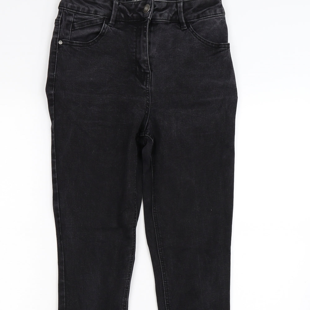 /denim Womens Black  Denim Skinny Jeans Size 12 L27 in
