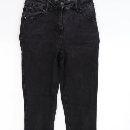 /denim Womens Black  Denim Skinny Jeans Size 12 L27 in