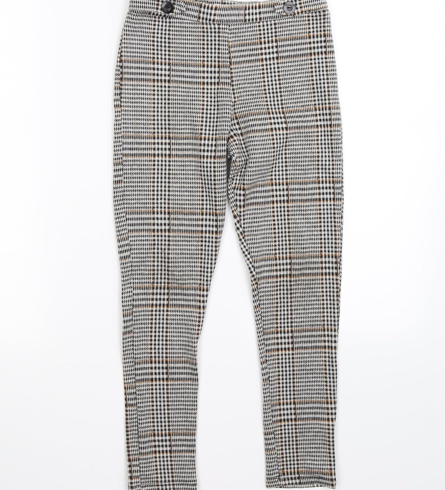 NEXT Girls Black Camouflage  Capri Trousers Size 9 Years