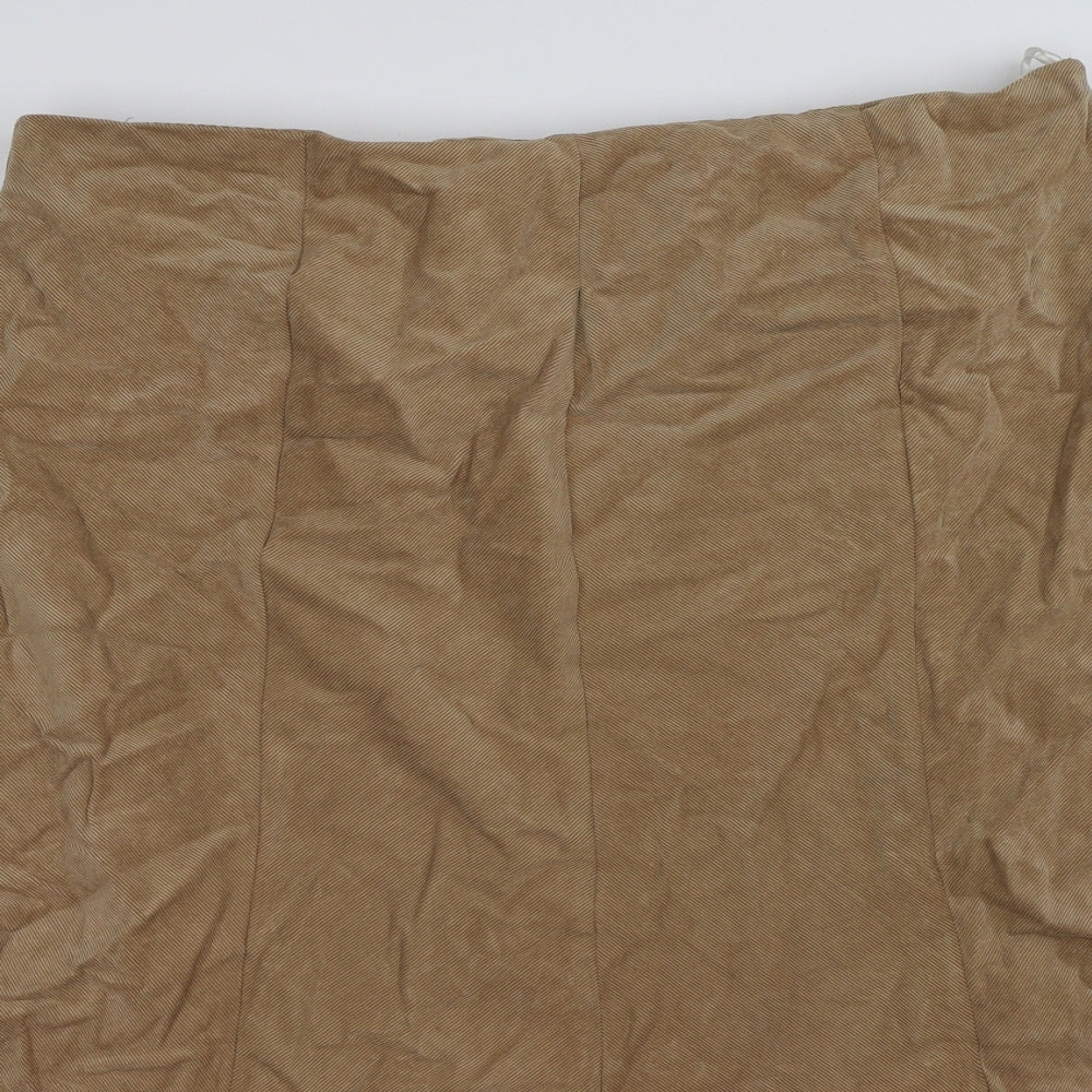 Womens UK Size 20 isle Tulip Velour Skirt