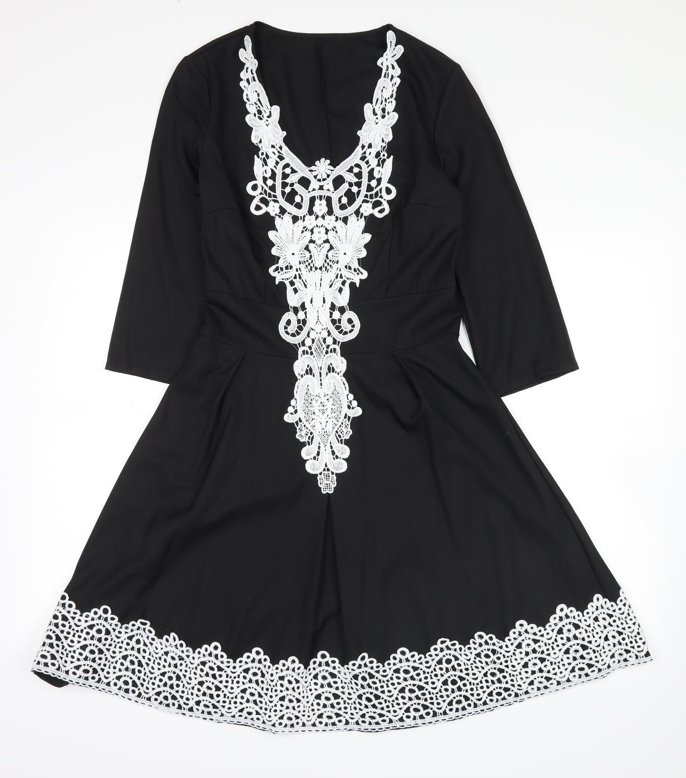 no brand Womens Black   Shirt Dress  Size S