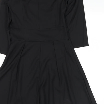 no brand Womens Black   Shirt Dress  Size S