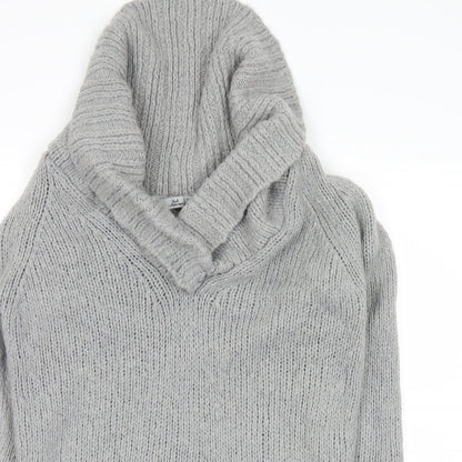 style collection Womens Grey   Pullover Jumper Size M