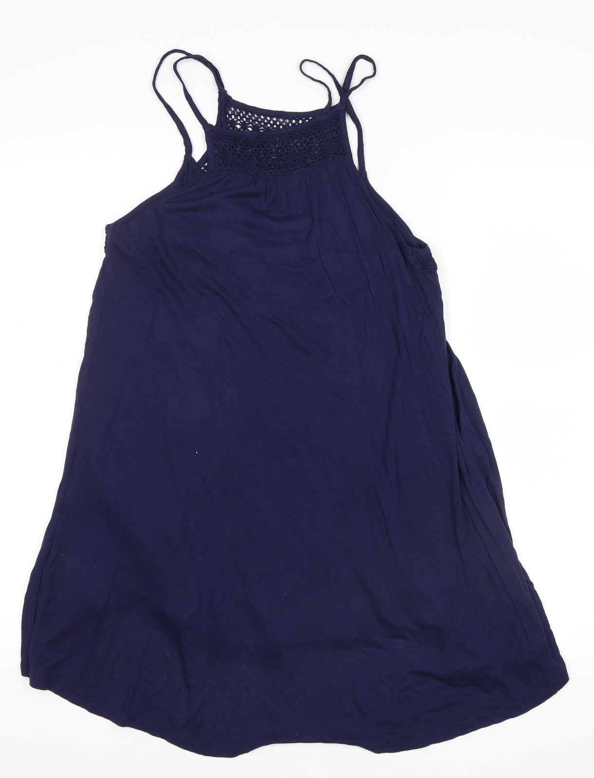 Papaya Womens Blue   Tank Dress  Size 8