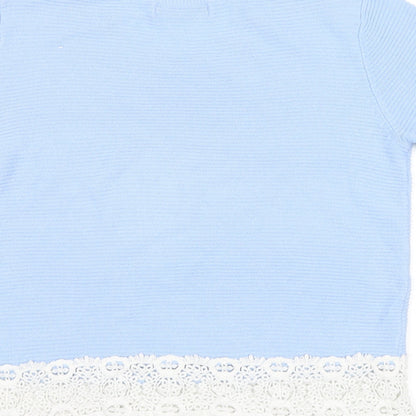 Marks & Spencer Womens Blue   Pullover Jumper Size 8