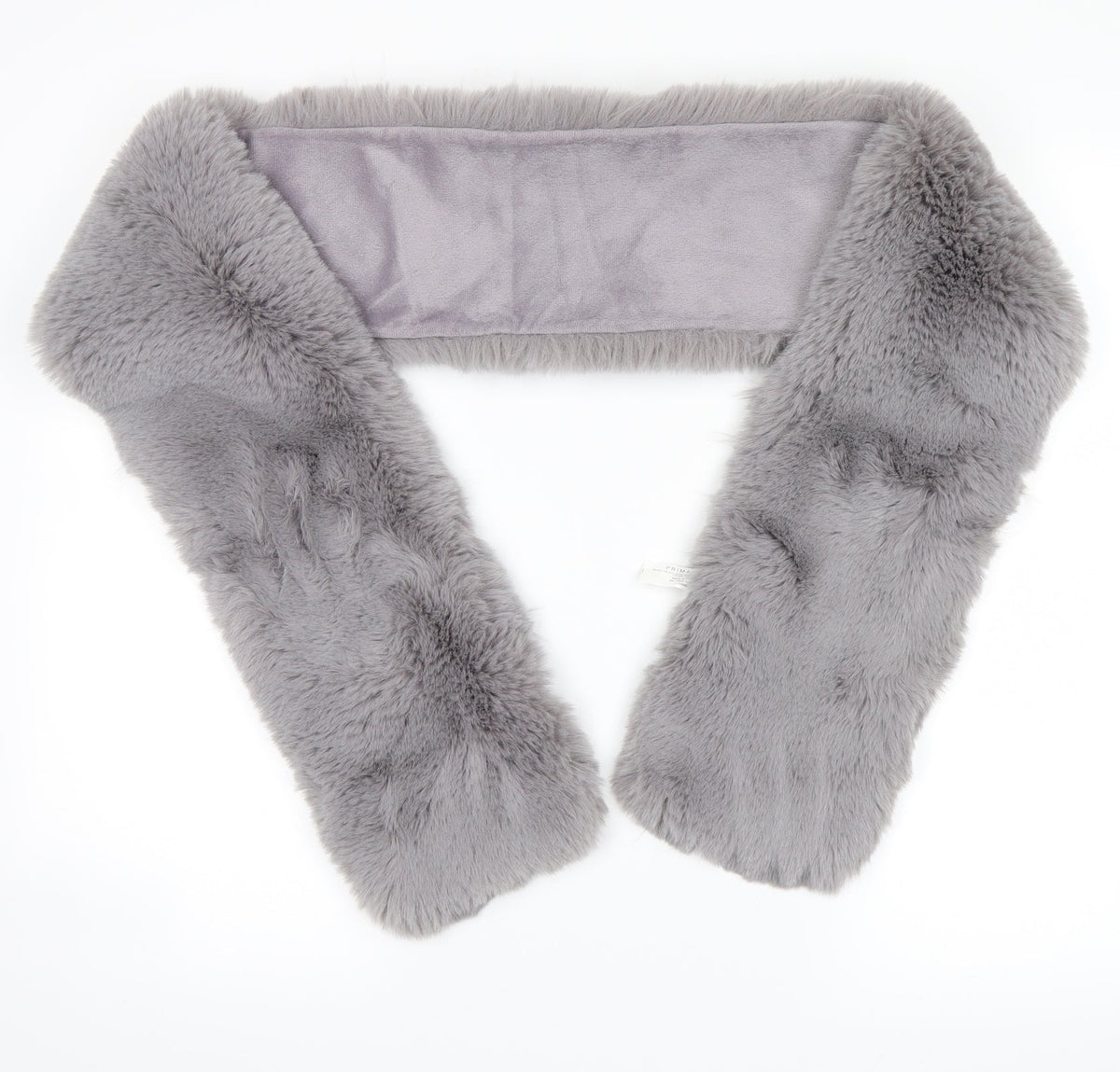 Front view of Primark unisex grey scarf
