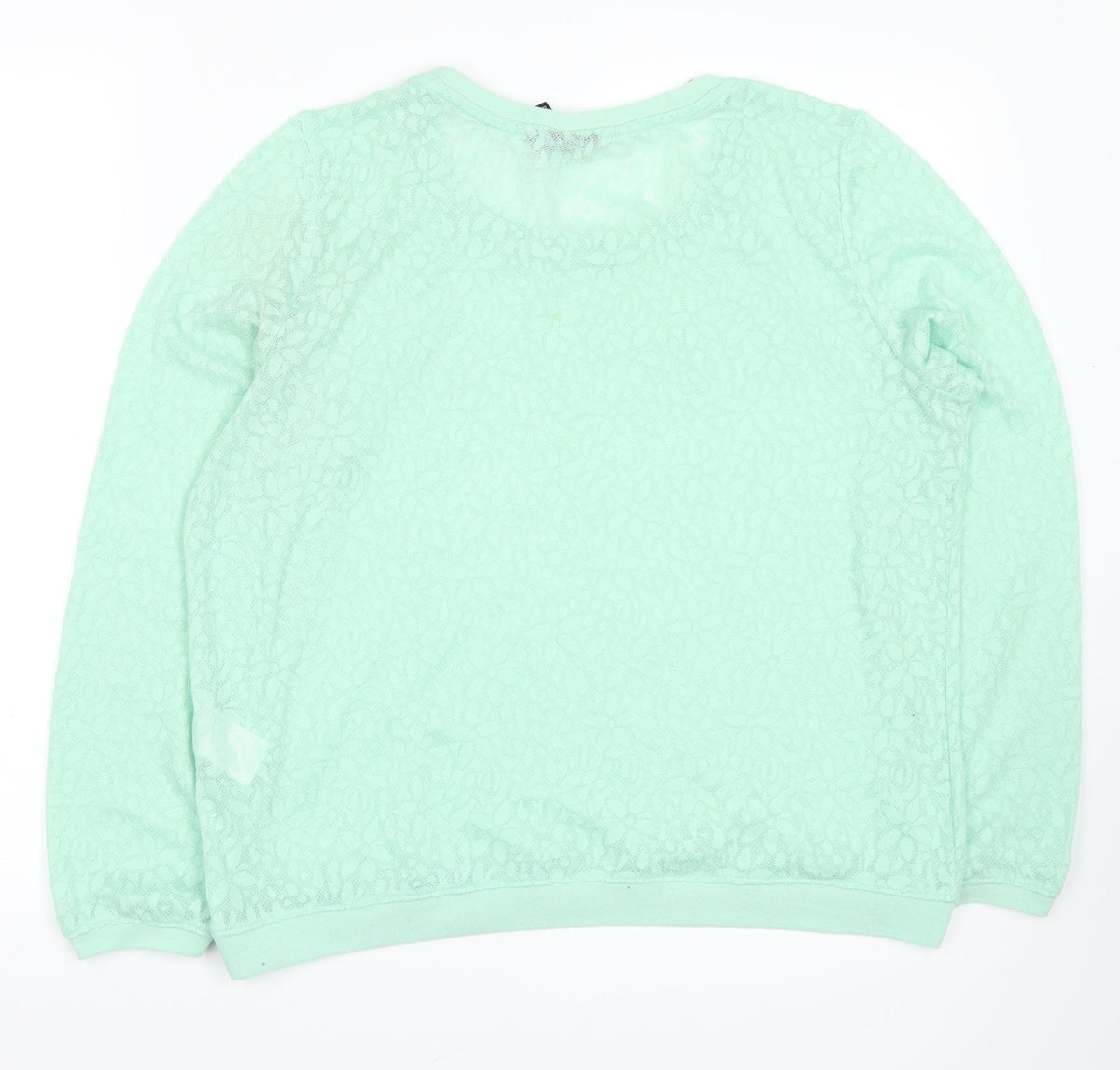 H&M Womens Green   Pullover Jumper Size M
