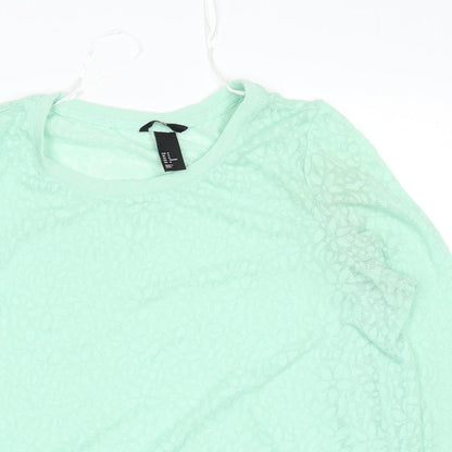 H&M Womens Green   Pullover Jumper Size M