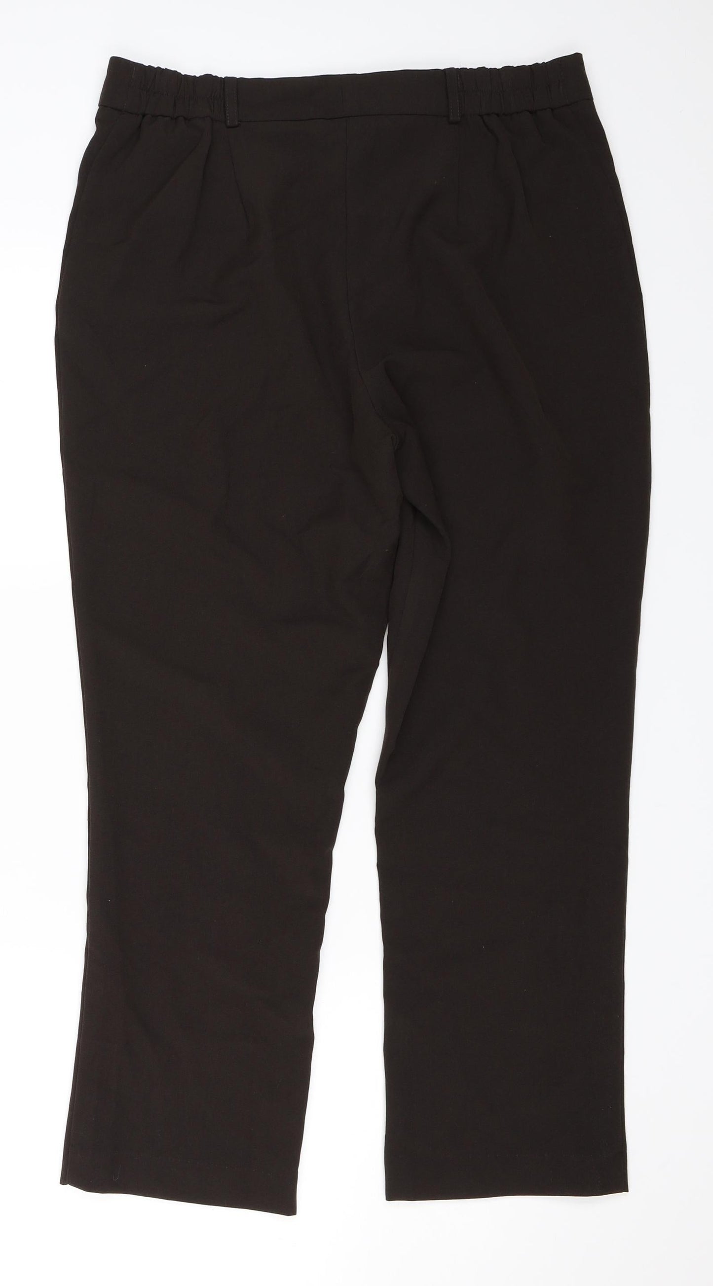 Womens UK Size 32 in Marisota Regular Fit  Brown Trousers