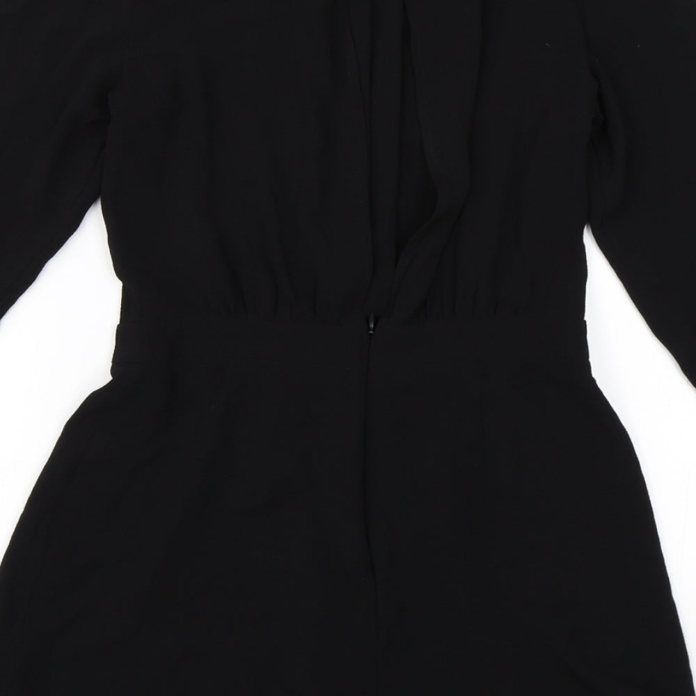 Primark Womens Black   Playsuit One-Piece Size 8  - Backless
