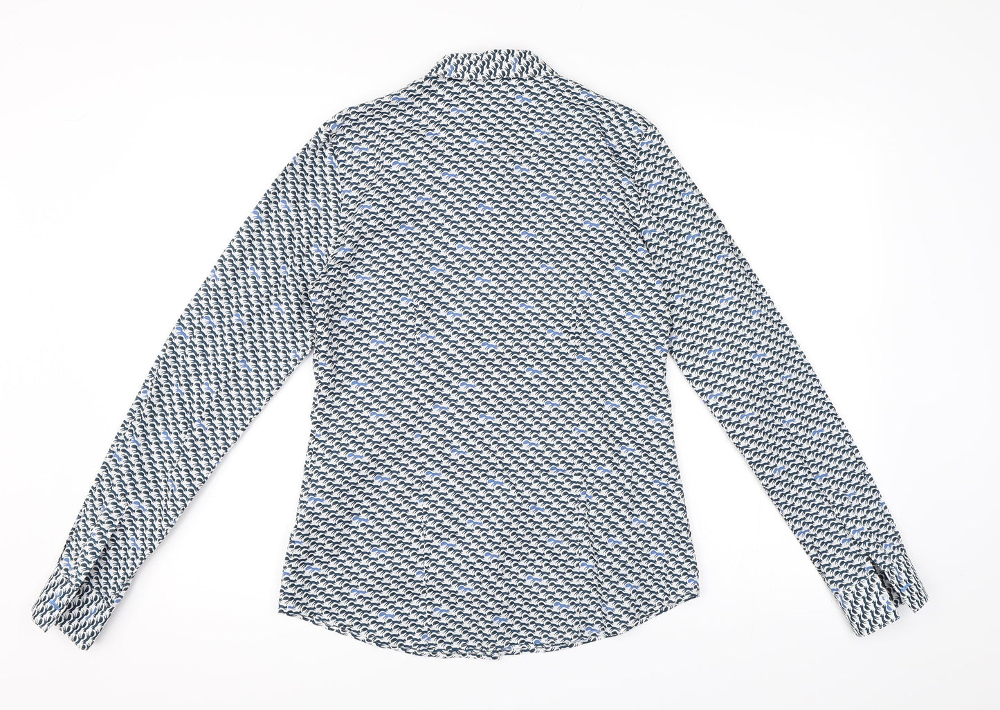 Anton & Alison Womens Blue   Basic Button-Up Size 10