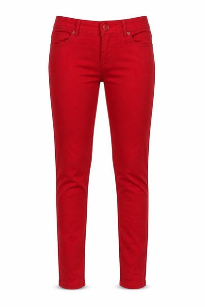 Womens UK Size XL VS Miss Regular Fit Skinny Red Jeans