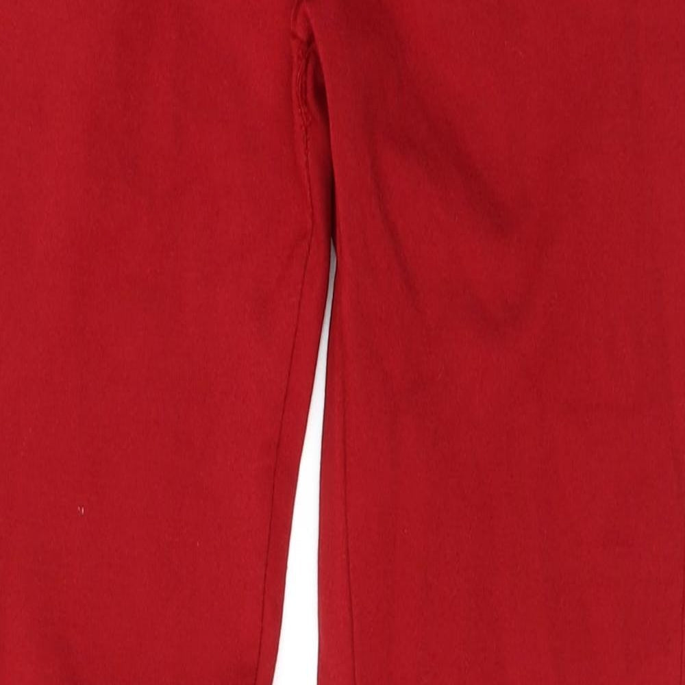 Womens UK Size XL VS Miss Regular Fit Skinny Red Jeans