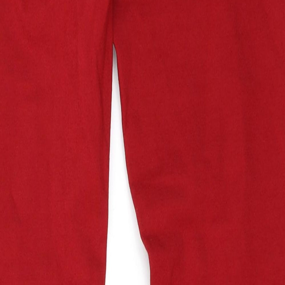 Womens UK Size XL VS Miss Regular Fit Skinny Red Jeans