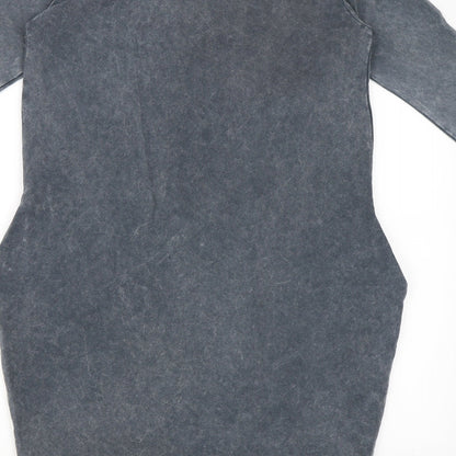 Mdg Collection Womens Grey   T-Shirt Dress  Size M