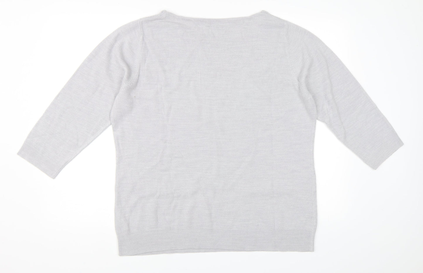 BHS Womens Grey   Pullover Jumper Size 18