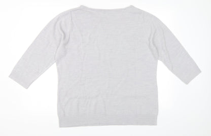 BHS Womens Grey   Pullover Jumper Size 18