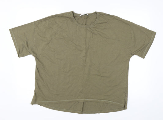 TU Womens Green   Basic T-Shirt Size 16