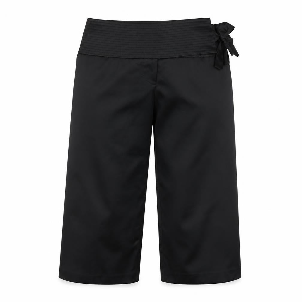 Womens UK Size 14 Bay Regular Fit  Black Trousers