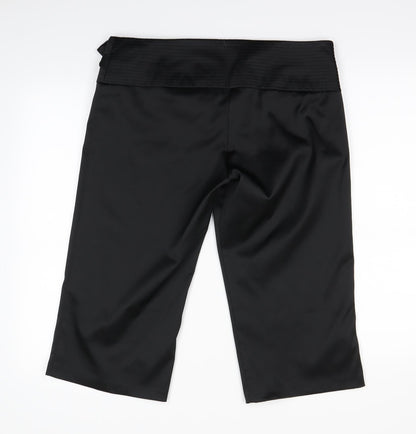 Womens UK Size 14 Bay Regular Fit  Black Trousers
