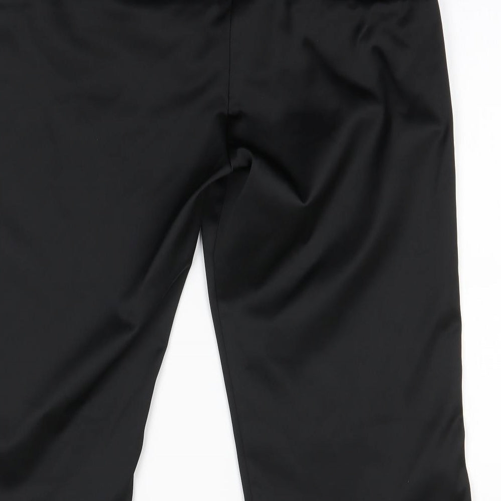 Womens UK Size 14 Bay Regular Fit  Black Trousers