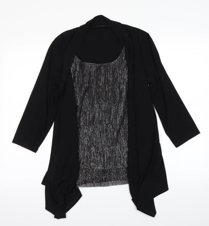 BM Womens Black   Basic Blouse Size 12