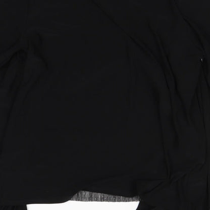 BM Womens Black   Basic Blouse Size 12