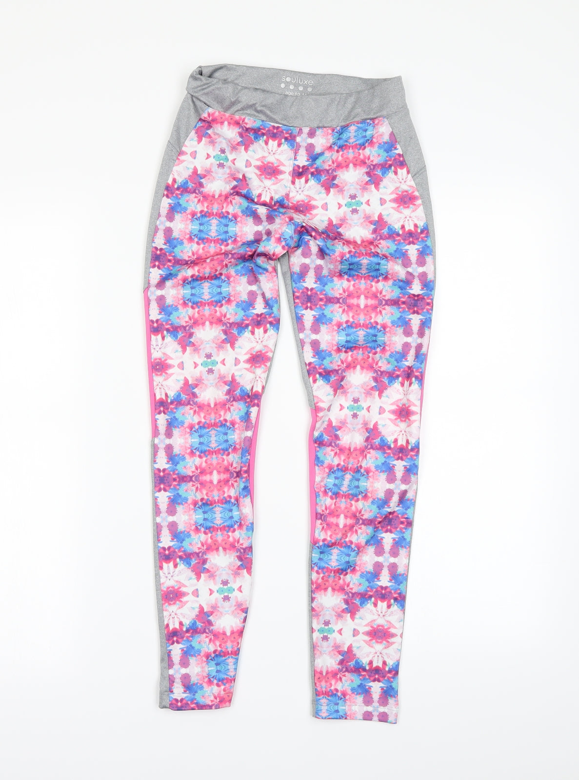 Soul Luxe Girls Grey   Jegging Trousers Size 10-11 Years