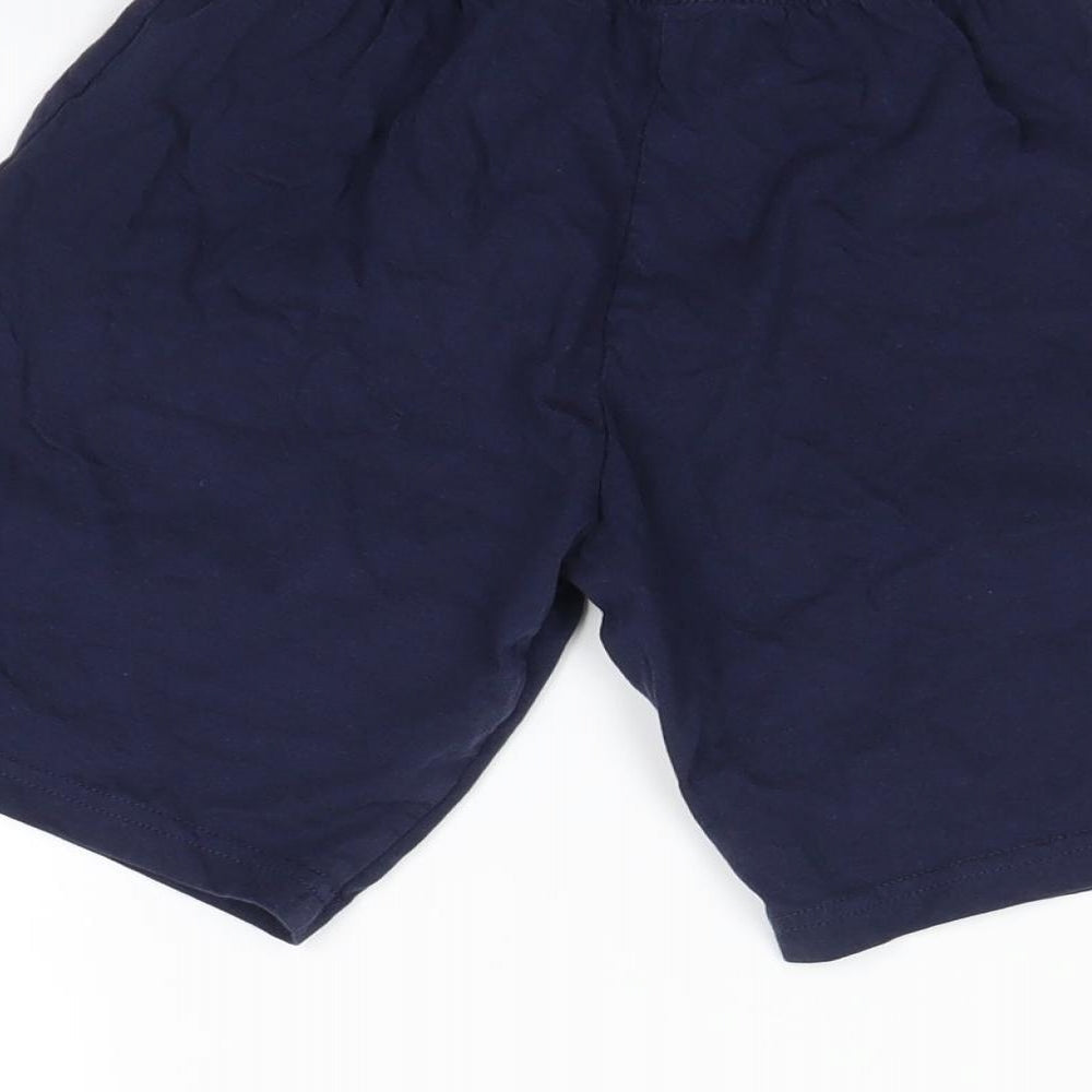Preworn Boys Blue   Sweat Shorts Size 7-8 Years
