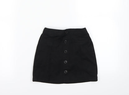 Next  Girls Black   Mini Skirt Size 3 Years
