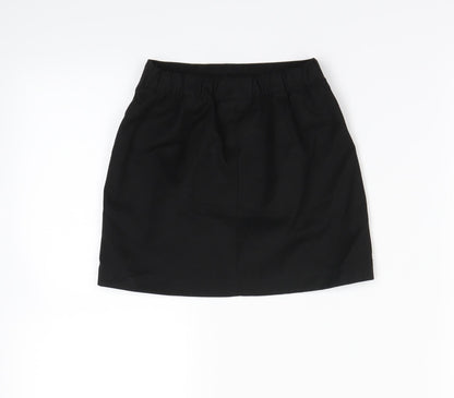 Next  Girls Black   Mini Skirt Size 3 Years