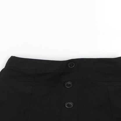 Next  Girls Black   Mini Skirt Size 3 Years