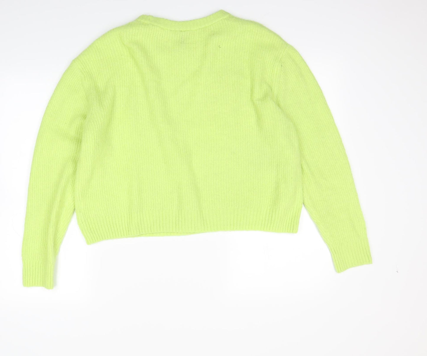 Divided Womens Green   Pullover Jumper Size M
